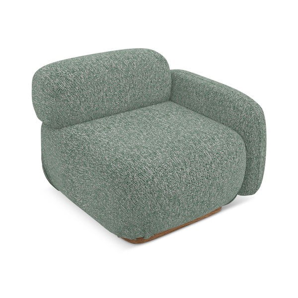 Šviesiai žalios spalvos modulinė sofos dalis (su dešiniuoju kampu) Ailani – Makamii-image-2