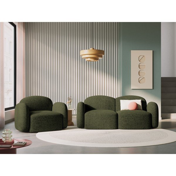 Sofa žalios spalvos 194 cm Blair – Micadoni Home-image-1