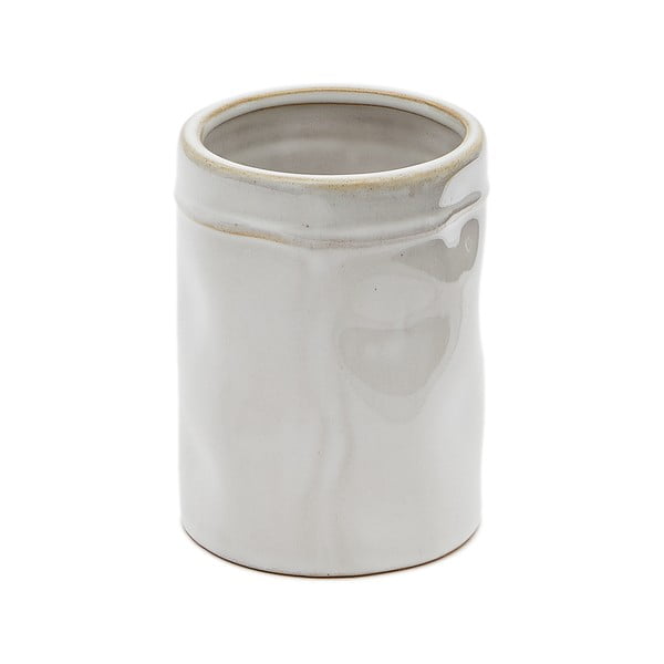 Kreminės spalvos iš keramikos dantų šepetėlio indas Savel – Kave Home