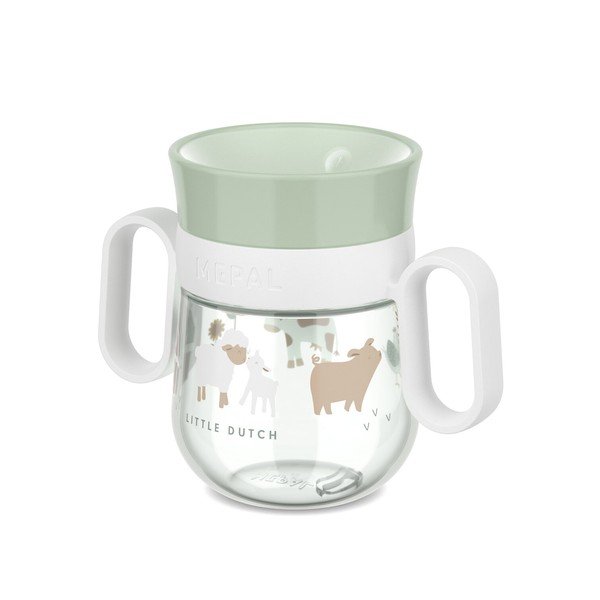 Plastikiniai vaikiški valgomojo rinkiniai 3 vnt. Little Farm – Mepal-image-3