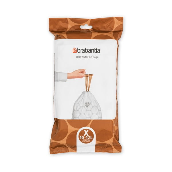 Šiukšlių maišai 40 vnt. 12 l PerfectFit X – Brabantia