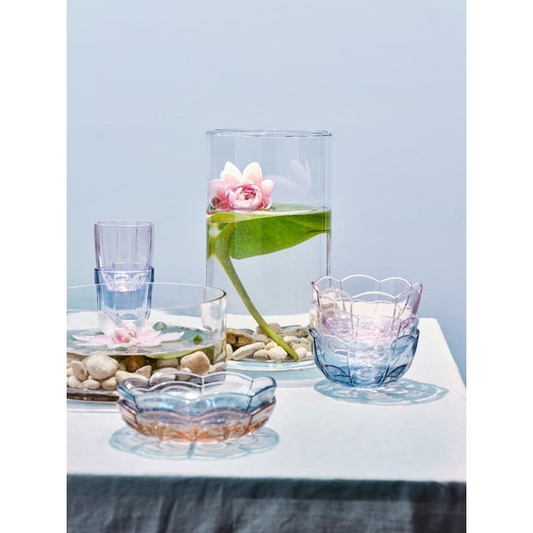 Šviesiai mėlyni stikliniai dubenėliai, 2 vnt., ø 13 cm Lily - Holmegaard-image-1
