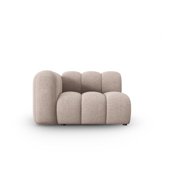 Modulinė sofa smėlio spalvos (su kairiuoju kampu) Lupine – Micadoni Home
