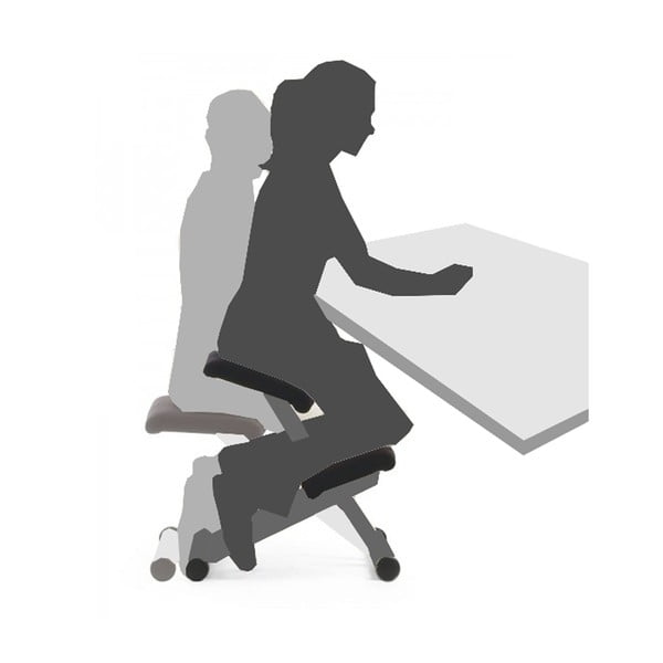 Juodos spalvos biuro kėdė Berger – Tomasucci-image-3