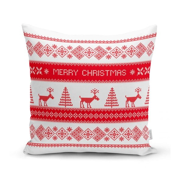 4 kalėdinių pagalvių užvalkalų ir staltiesės rinkinys Minimalist Cushion Covers Joy-image-2