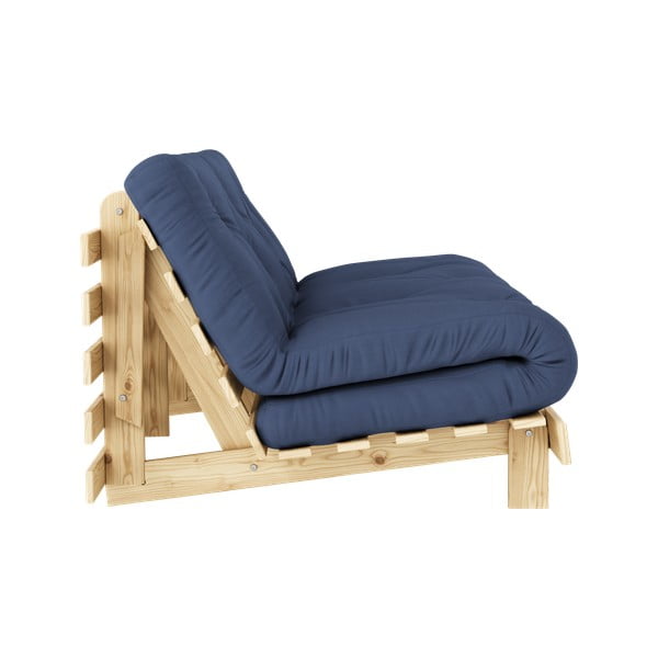 Mėlyna sofa lova 160 cm Roots - Karup Design-image-4