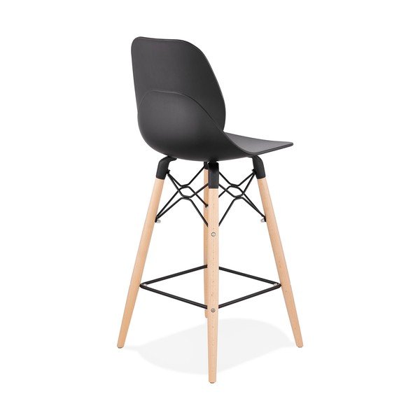 Juoda baro kėdė Kokoon Marcel Mini, sėdynės aukštis 68 cm-image-3