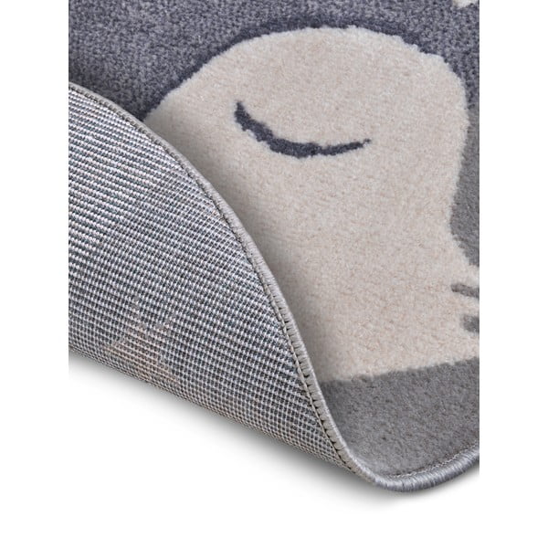 Vaikiškas kilimas pilkos spalvos ø 140 cm Fox – Hanse Home-image-3