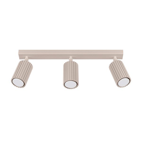 Taupe spalvos iš metalo taškinis šviestuvas 6,5x45 cm Gleam – Sollux