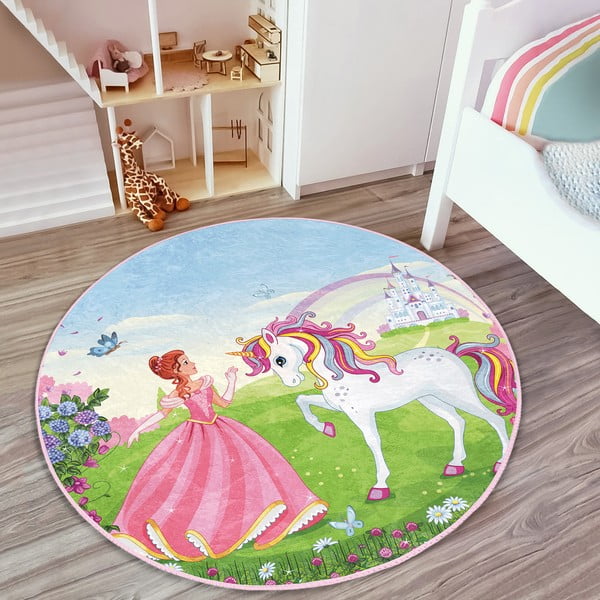 Vaikiškas kilimas ø 80 cm Comfort – Mila Home-image-3