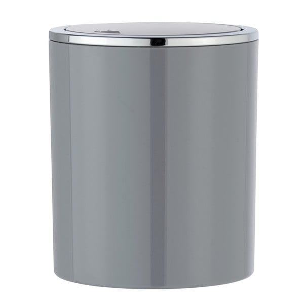 Pilka šiukšliadėžė Wenko Inca, 2 l-image-1