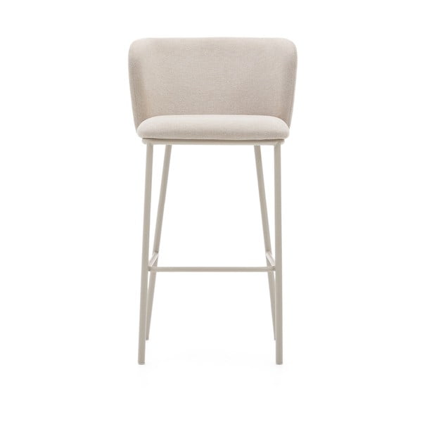 Baro taburetė smėlio spalvos (sėdynės aukštis 75 cm) Ciselia – Kave Home-image-3