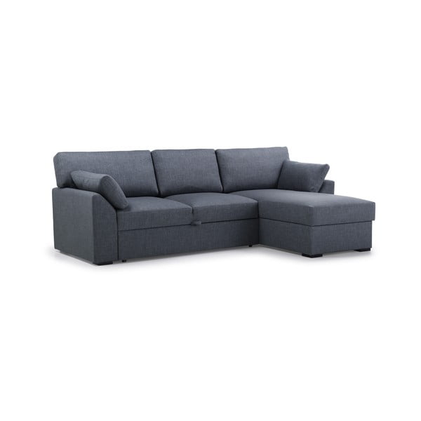 Sulankstoma kampinė sofa mėlynos spalvos (su dešiniuoju kampu) Janson – Scandic-image-2