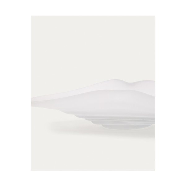 Iš stiklo dekoratyvinis dubuo 56x26 cm Ondaro – Kave Home-image-4