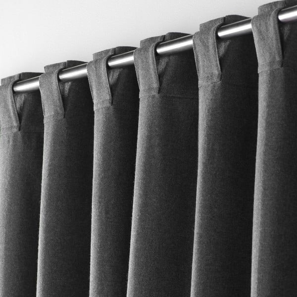 Užuolaida antracito spalvos 140x240 cm Mistraline – douceur d'intérieur-image-2