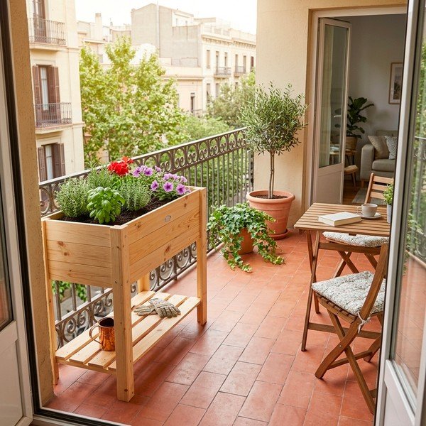 Pakelta sodo lysvė – Esschert Design-image-1