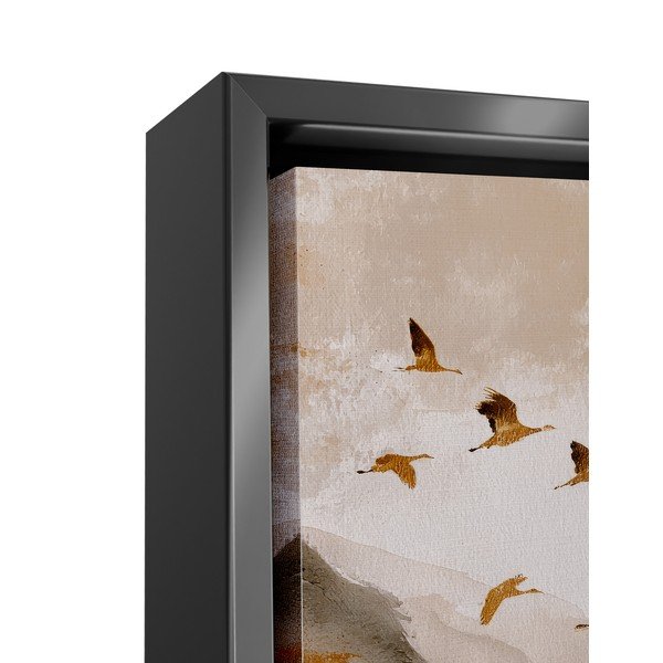 Spausdintas paveikslas su rėmeliu 60x80 cm Golden Peaks II – Styler-image-2