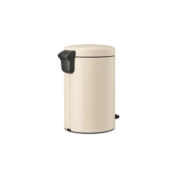 Smėlio spalvos iš plieno šiukšliadėžė su pedalu 12 l NewIcon – Brabantia-image-4