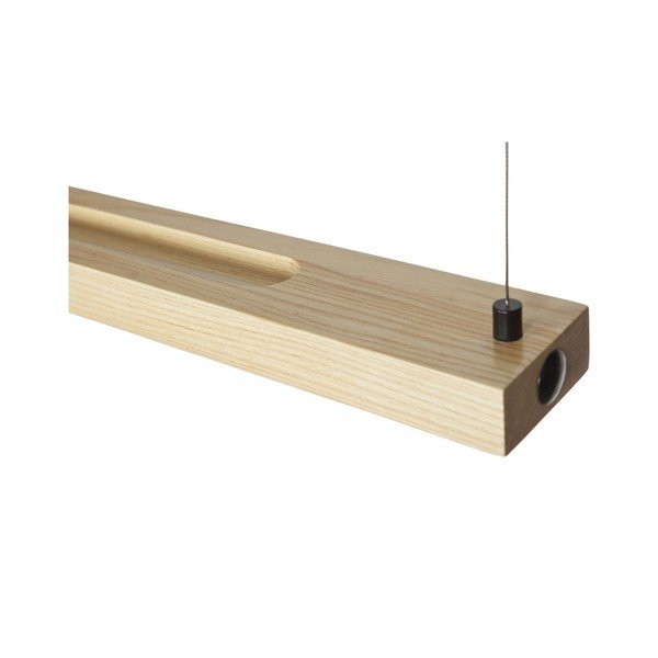 Pakabinama lentyna iš uosio medienos WOOOD Sjaak-image-1