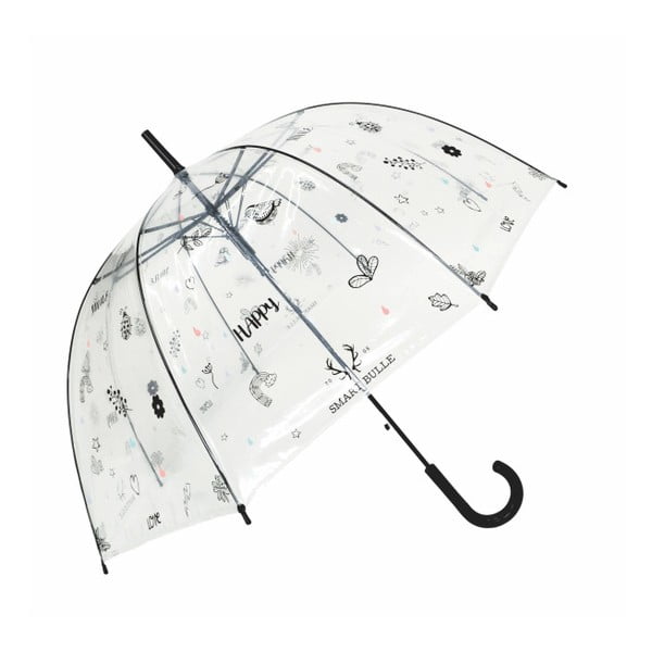 Skaidrus "Ambiance" paukščių narvelis "Happy" skėtis, ⌀ 85 cm