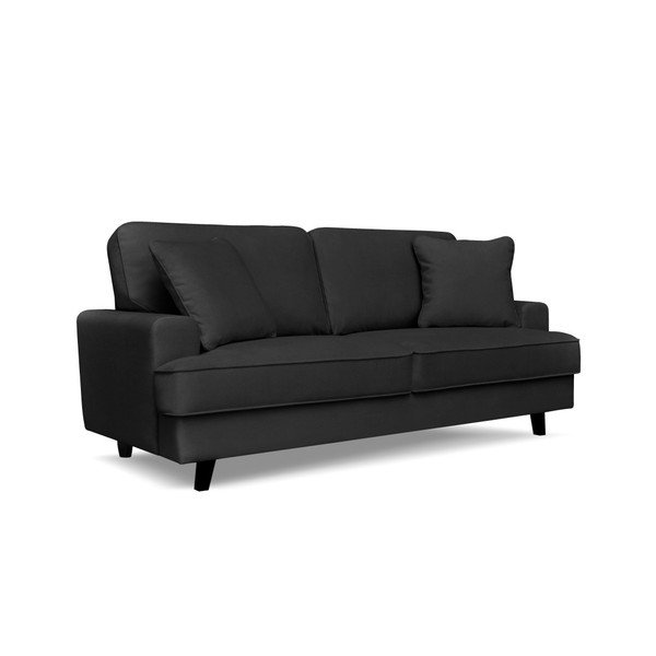 Juoda trivietė sofa Cosmopolitan design Berlin-image-1