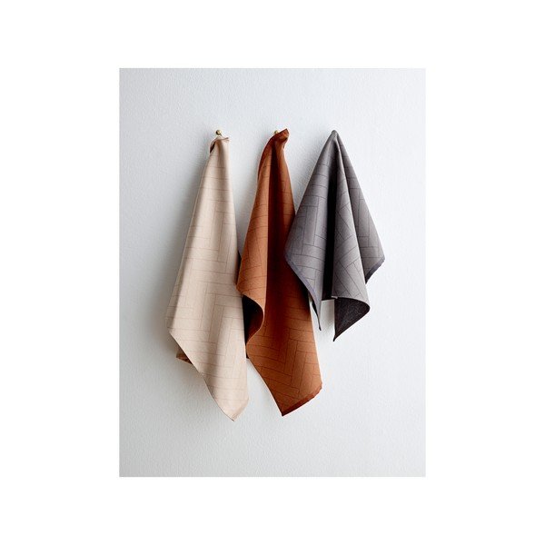 3 medvilninių rankšluosčių rinkinys Södahl Tiles-image-2