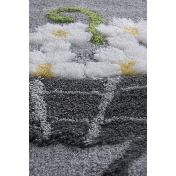 3 pilkų vonios kilimėlių rinkinys 100x60 cm Alacati – Foutastic-image-3