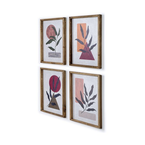 4 paveikslų rinkinys Kate Louise Plants, 36 x 48 cm-image-2