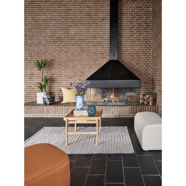 Oranžinis pufas Hübsch Cube-image-2