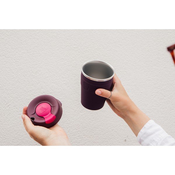 Violetinės spalvos kelioninis puodelis su dangteliu KeepCup Kangaroo Paw, 454 ml-image-1
