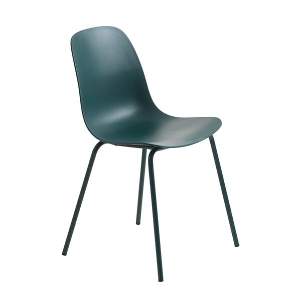 Turkio spalvos plastikinė valgomojo kėdė Whitby - Unique Furniture