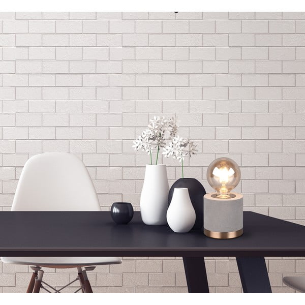 Iš aksomo stalinis šviestuvas pilkos spalvos (aukštis 11 cm) Judy – Reality-image-1