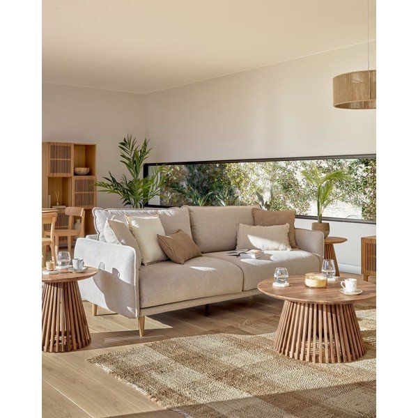 Tikmedžio kavos staliukas Kave Home Irune, ⌀ 80 cm-image-4