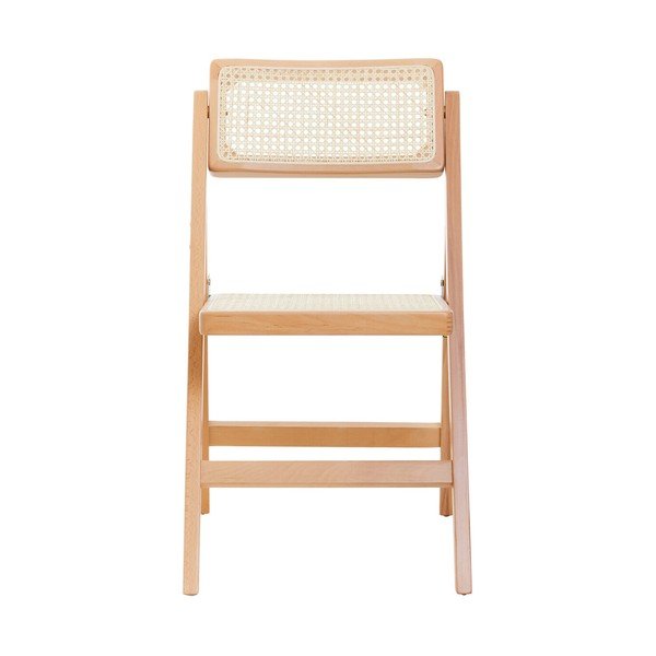 Natūralios spalvos iš buko masyvo valgomojo kėdė Cebu – Premier Housewares-image-2