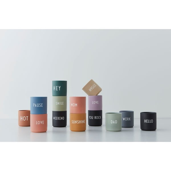 Iš porceliano  puodelis juodos spalvos 300 ml You Rock – Design Letters-image-3