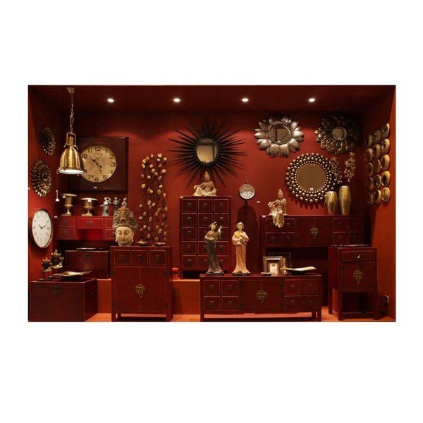 Skrynia raudonos spalvos 60x42 cm Oriente – Ixia-image-4