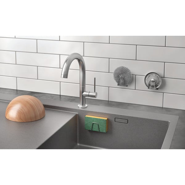 Su montavimu be gręžimo iš metalo kempinės laikiklis – Metaltex-image-2