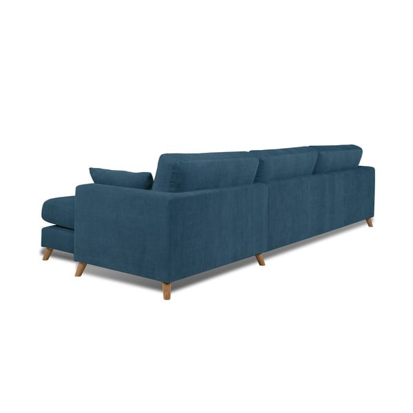 Tamsiai mėlyna kampinė sofa (dešinysis kampas) Faria - Scandic-image-2