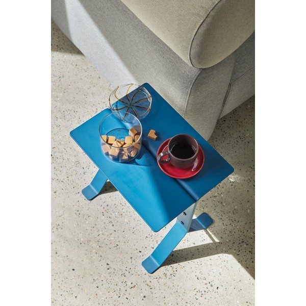 Iš metalo šoninis stalas 30x40 cm Fold – Hübsch-image-4