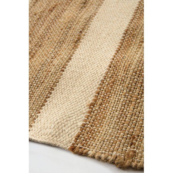 Rankų darbo natūralios spalvos iš džiuto mišinio kilimas 200x300 cm Otti – Jotex-image-2