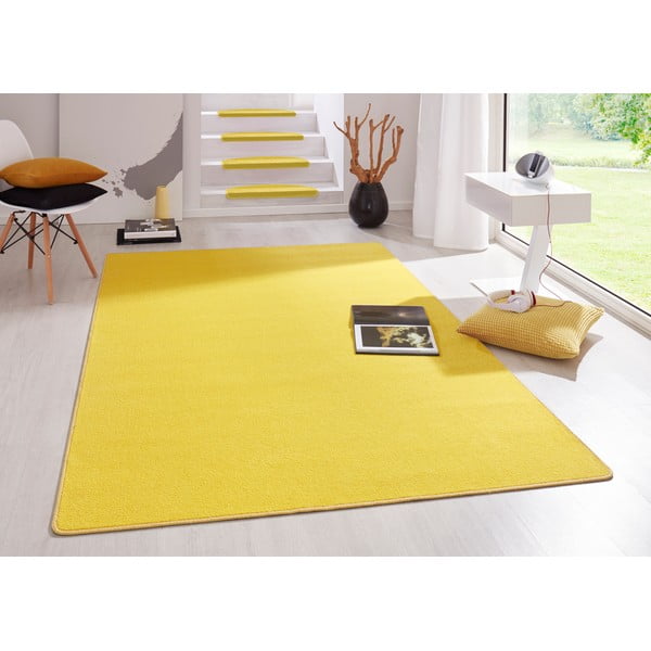 Kilimas geltonos spalvos 200x280 cm Fancy – Hanse Home-image-1