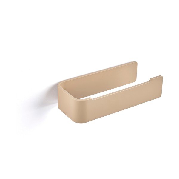 Sieninis smėlio spalvos iš metalo laikiklis tualetiniam popieriui Ume – Zone-image-2