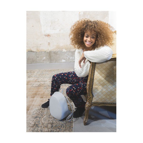 Šviesiai pilka "XD Design Elle Fashion" moteriška saugi kuprinė, 6,5 l-image-1