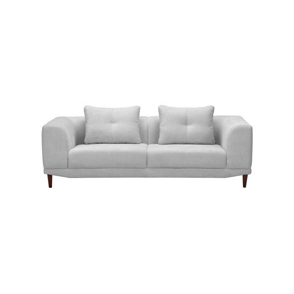 Šviesiai pilka trijų vietų sofa "Windsor & Co Sofos Sigma-image-1