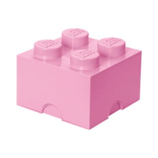 Šviesiai rožinė kvadratinė dėžutė LEGO®
