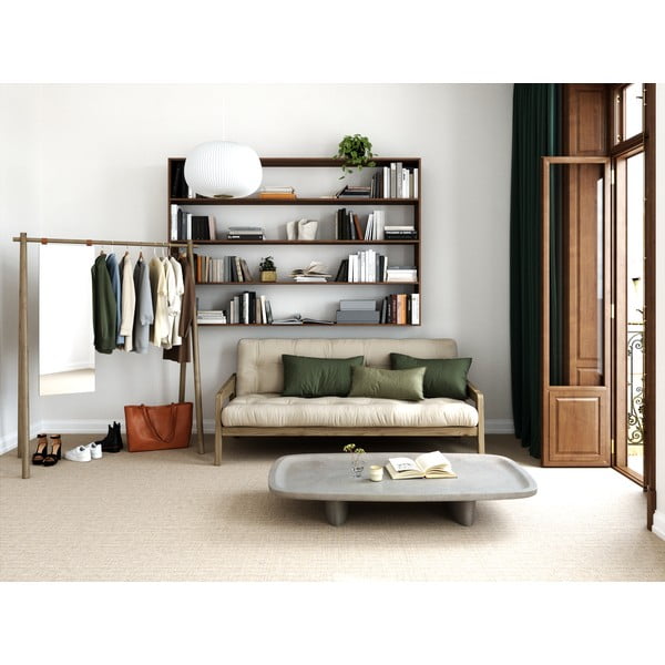 Turkio spalvos sofa lova 204 cm Grab - Karup Design-image-1