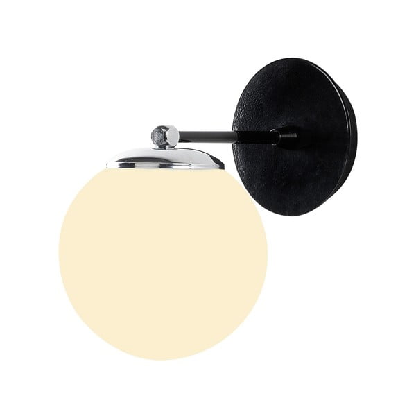 Juodai baltas sieninis šviestuvas Opviq lights My Legend-image-2