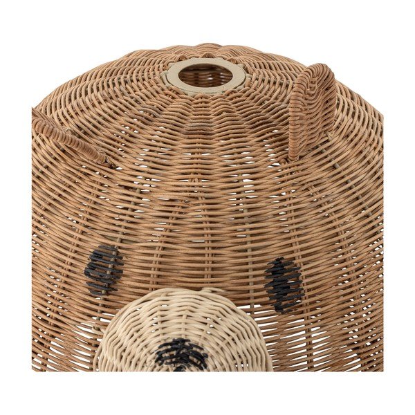 Rudos spalvos vaikiškas šviestuvo gaubtas ø 40 cm Lilu – Bloomingville Mini-image-3