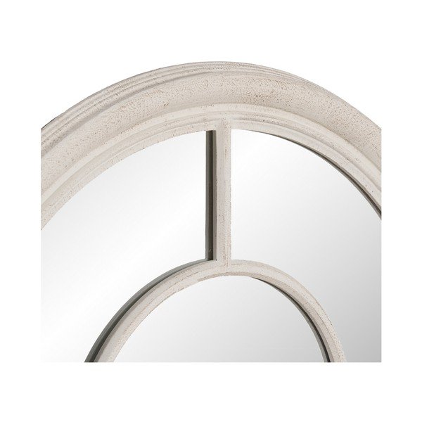 Sieninis veidrodis su medžio masyvo rėmu ø 79 cm Paula – Ixia-image-3