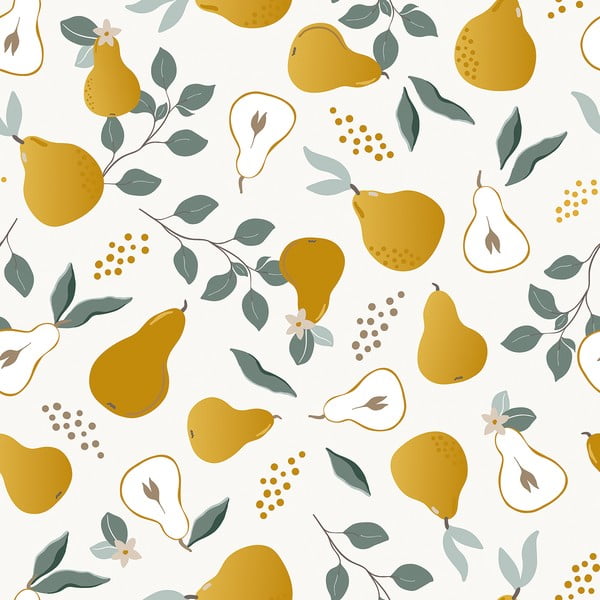 Vaikiški tapetai 10 m x 50 cm Pretty Pears – Lilipinso